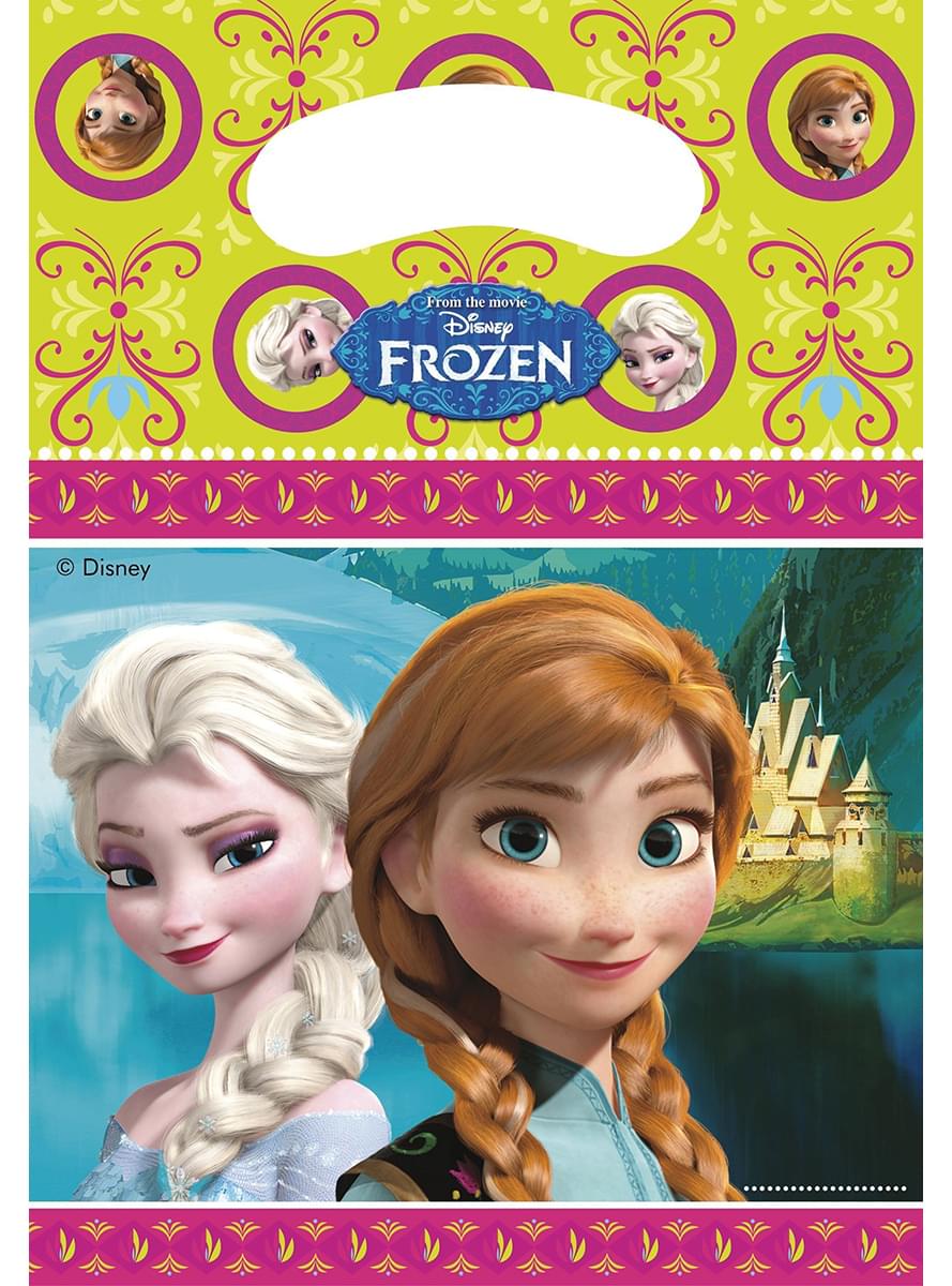 6 sachets La reine des neiges Alpine