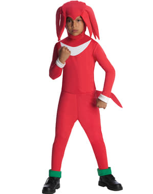 Disfraz de Knuckles Sonic para niño
