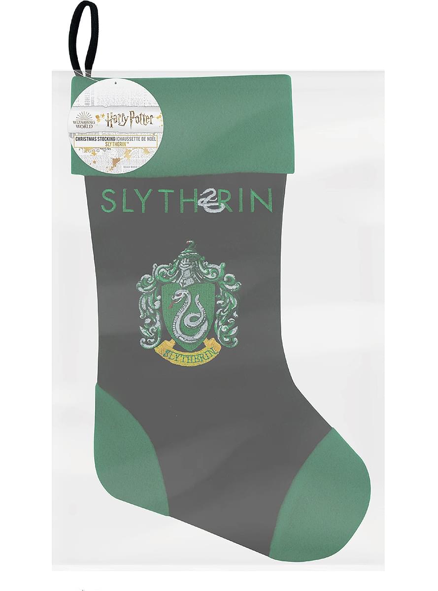 Slytherin jólasokkur - Harry Potter