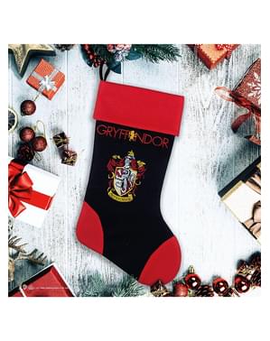 Adorno de Navidad Harry Potter: Calcetín de Gryffindor. Merchandising
