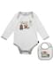 Harry Potter “Hogwarts” Baby Grow and Bib for Babies