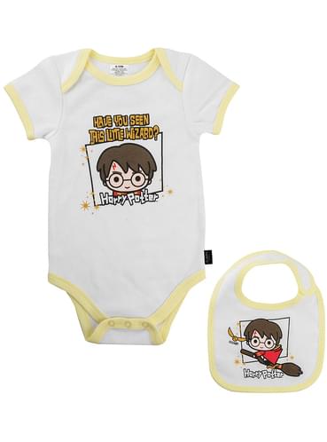 Harry Potter Little Wizard Baby Grow and Bib for Babies