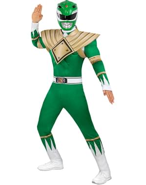 Power Ranger Helm Grün