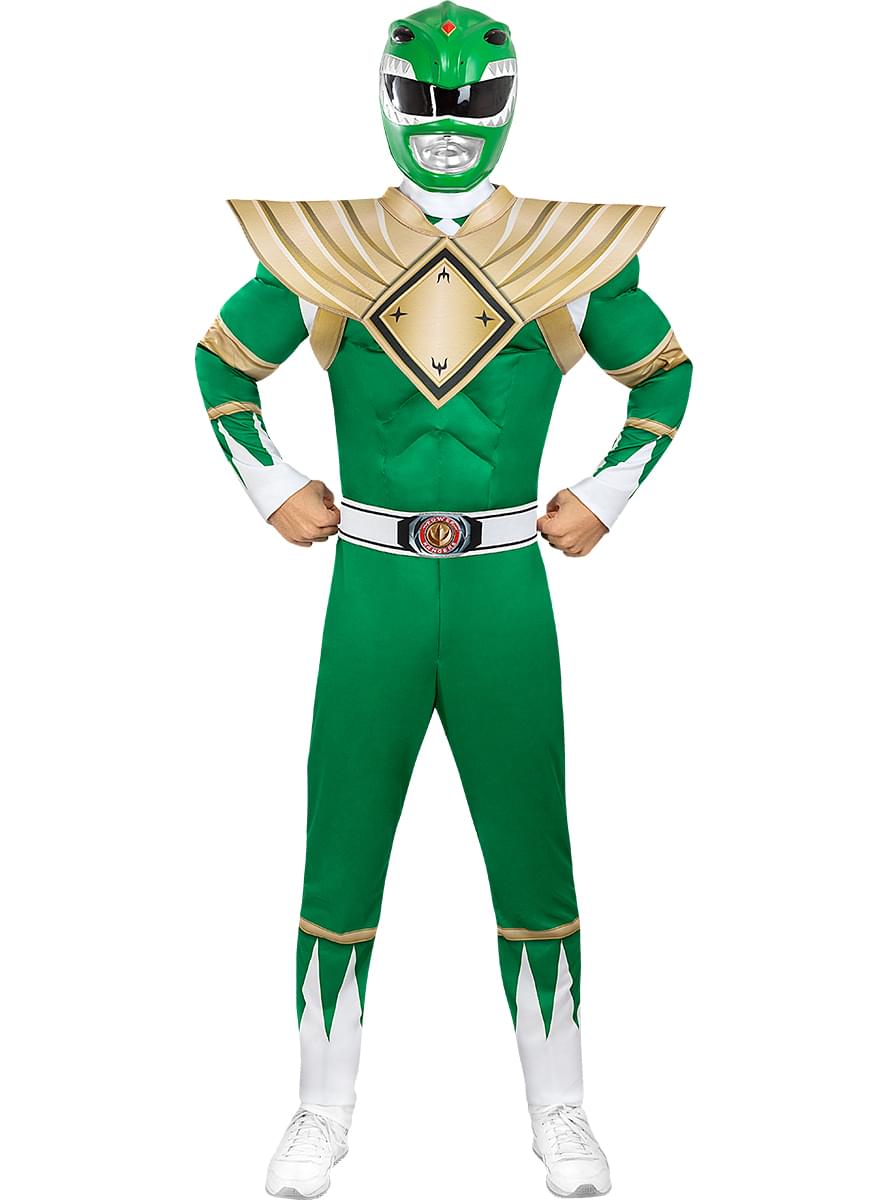 Vihreä Power Ranger Kypärä