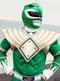 Casque Power Ranger Vert