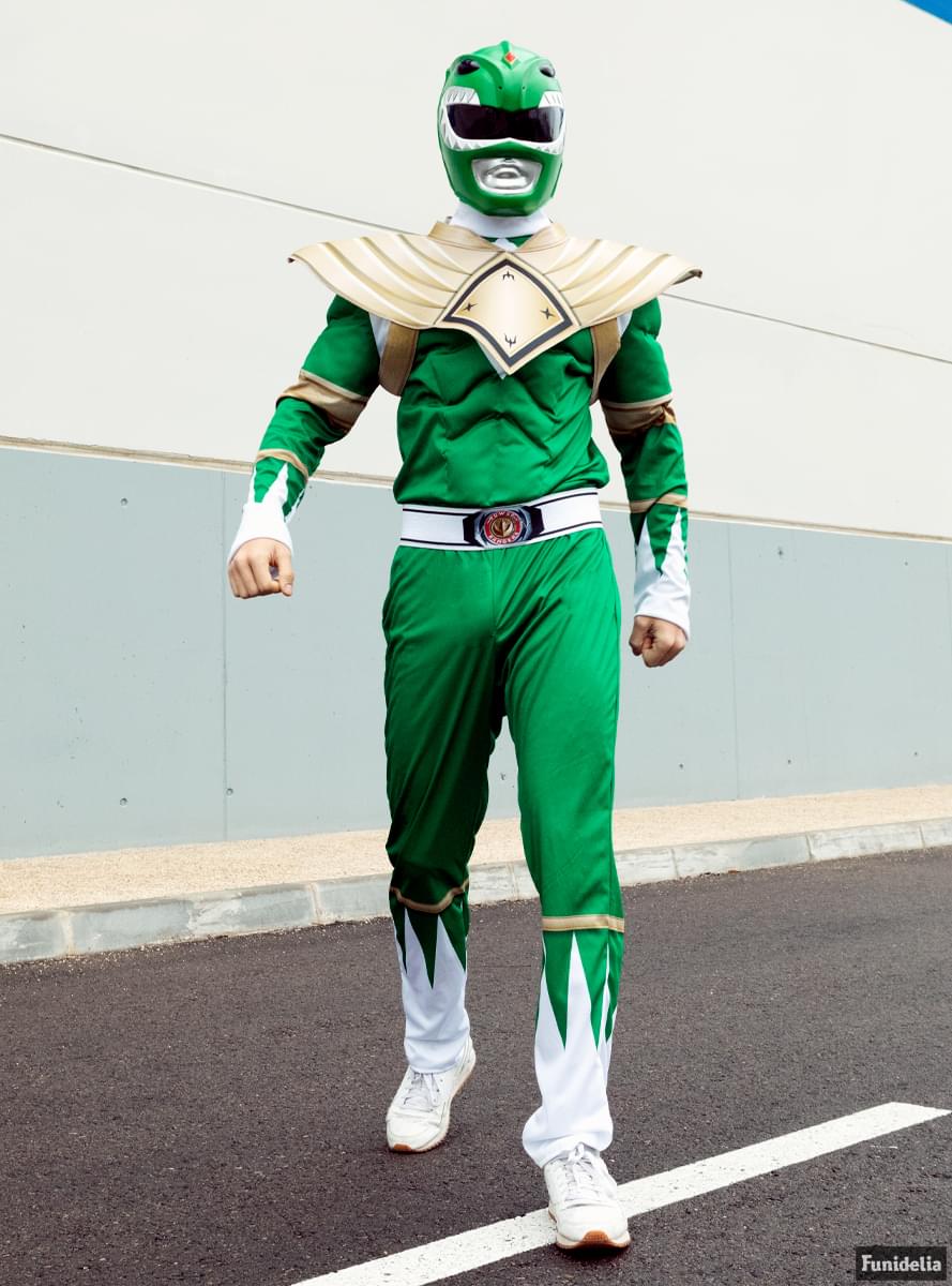 Žaliasis Power Ranger šalmų