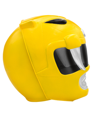 Шлем на жълтия пауър рейнджър