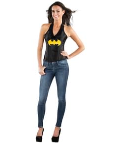 Corsé de Batgirl de piel de imitación para mujer