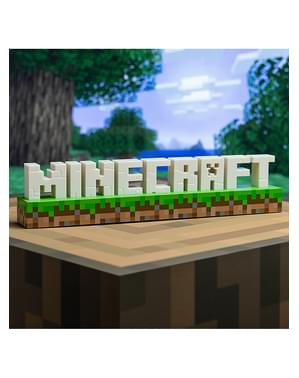 Lampada Minecraft Logo