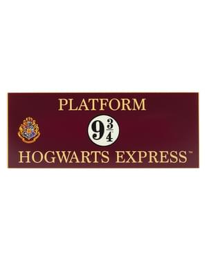Candeeiro Hogwarts Express Plataforma 9 e 3/4 - Harry Potter