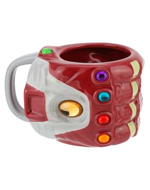 Caneca 3D Homem de Ferro Nano Manopla - Os Vingadores