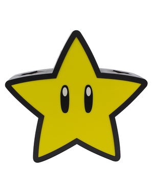 Lámpara Estrella Mario - Super Mario Bros
