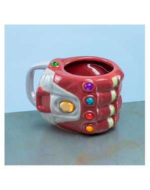 Caneca 3D Homem de Ferro Nano Manopla - Os Vingadores