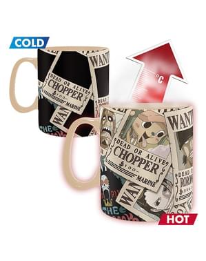 Taza One Piece cambio de color