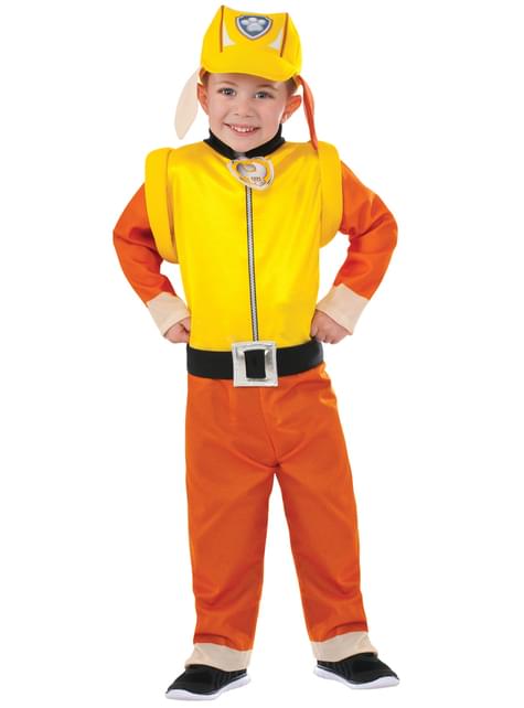 faktum er der batteri Kids Rubble Paw Patrol Costume. Express delivery | Funidelia