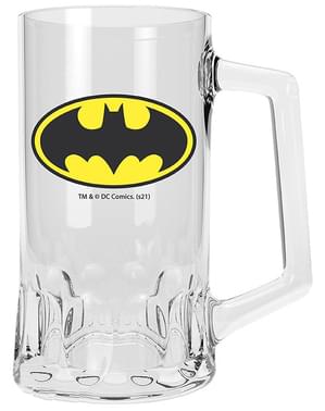 ספל זכוכית באטמן עם לוגו