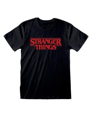 Majica Stranger Things logotip za odrasle