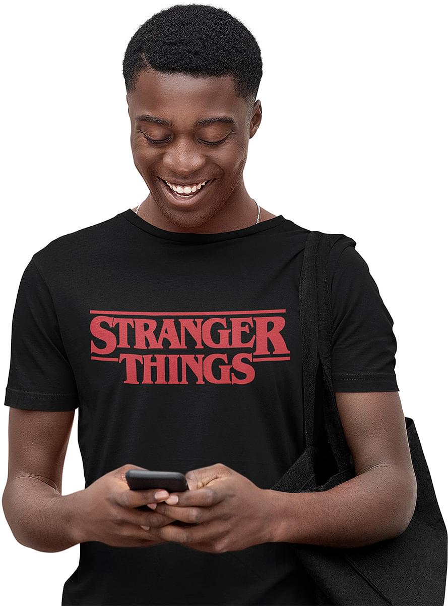 Maglietta Stranger Things Logo per adulto