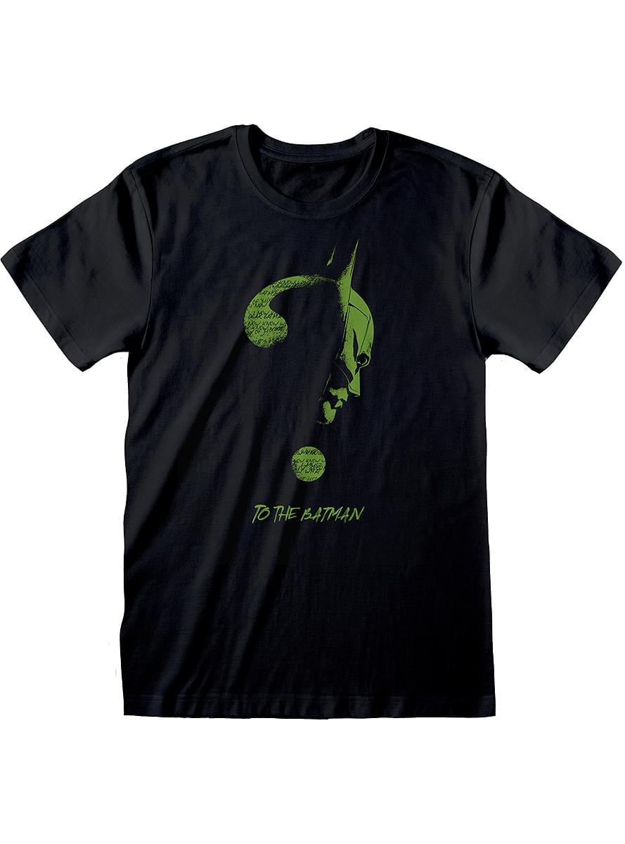 Batman Riddler obris ; majica za odrasle - DC Comics