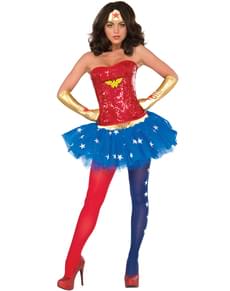 Deluze Wonderwoman Korsett Dame