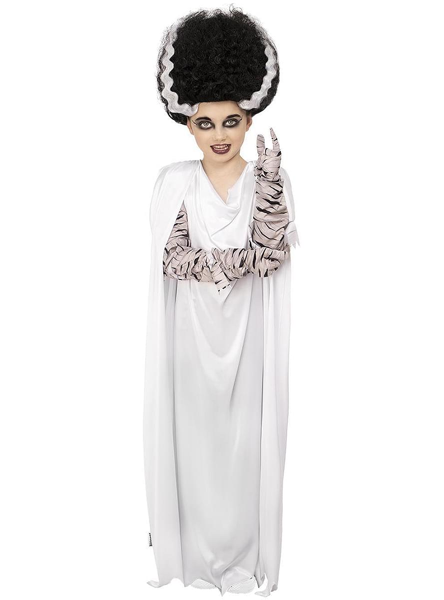 Costume da La moglie di Frankenstein per bambina