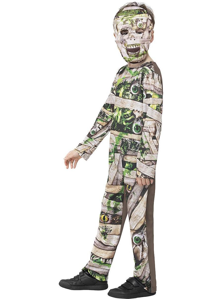 Zombie mumie kostume til børn