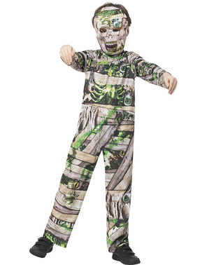Zombie mumie kostume til børn