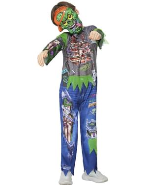 Déguisement gamer zombie enfant