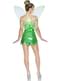 Fato de fada verde sexy para mulher