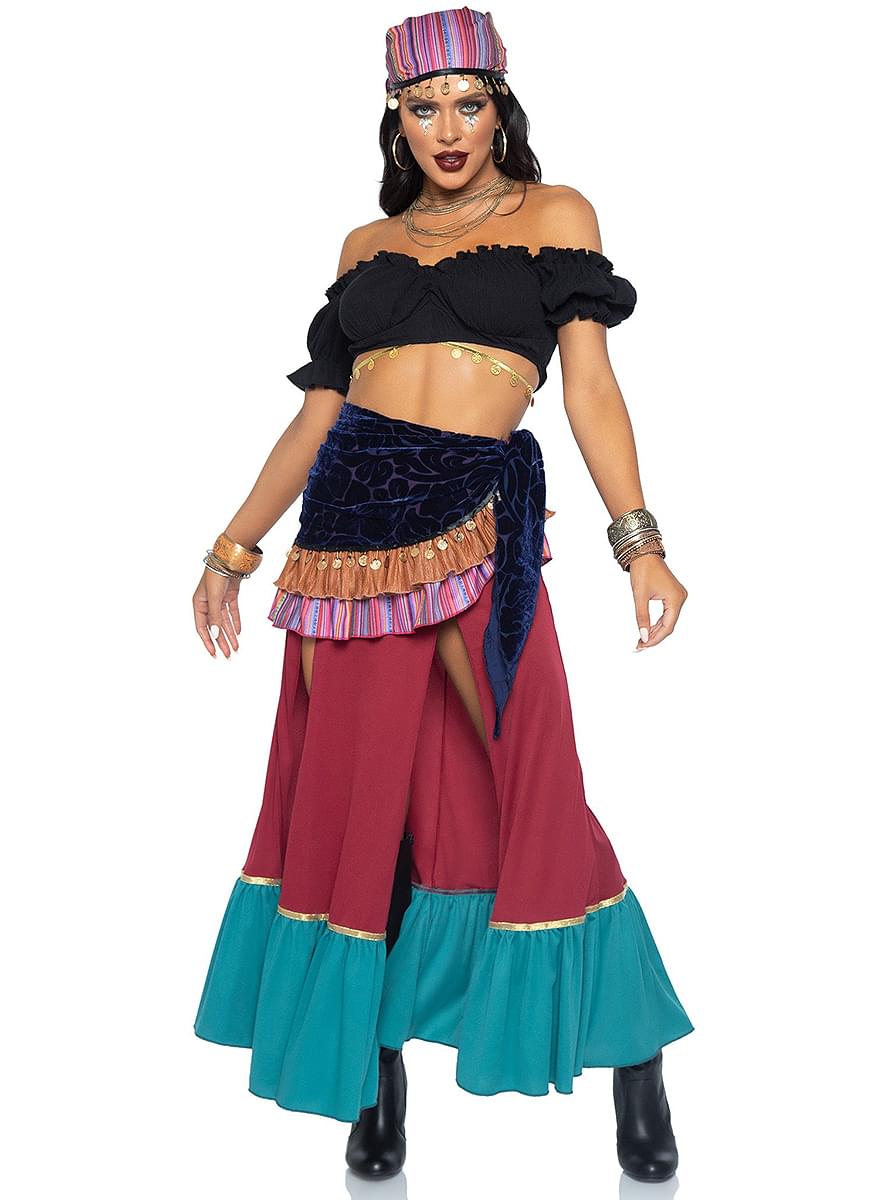 Gypsy Crystal Ball Costume for Women - Leg Avenue
