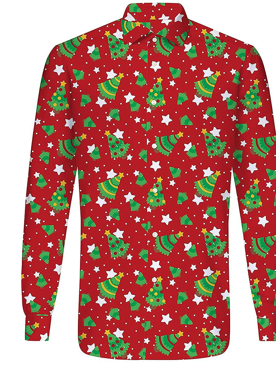 Camicia con alberi di Natale - Suitmeister