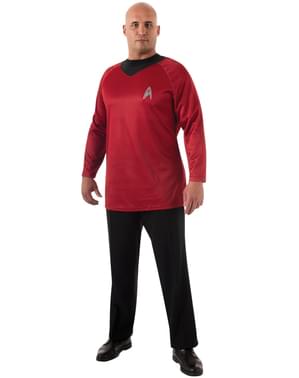 Disfraz de Scotty Star Trek para hombre talla grande