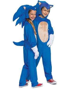 Deluxe Sonic kostuum voor jongens - Sonic 2