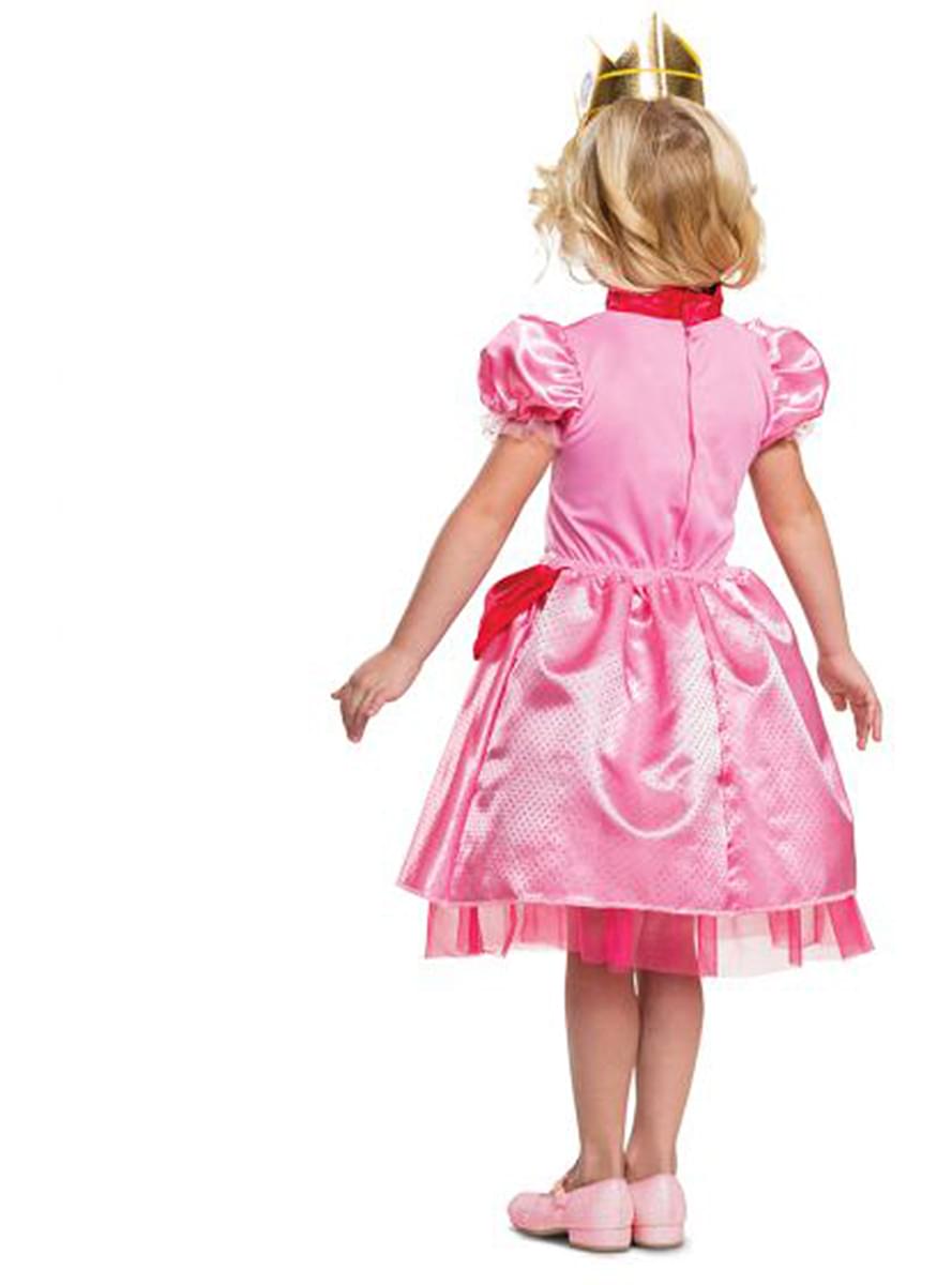 Mini Princess Peach Kostyme for Jenter - Super Mario