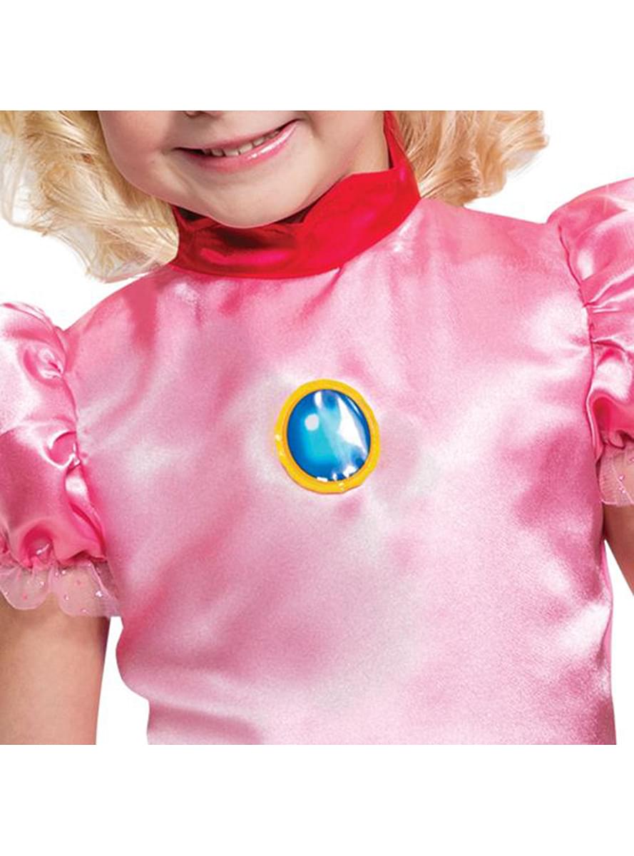 Mini Princess Peach Kostyme for Jenter - Super Mario