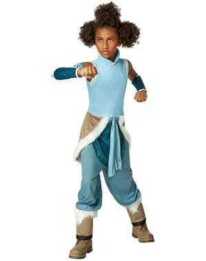 Korra Kostyme for Barn - Avatar, The last Airbender