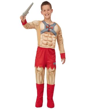 Muskuløs He Man Kostume til Drenge