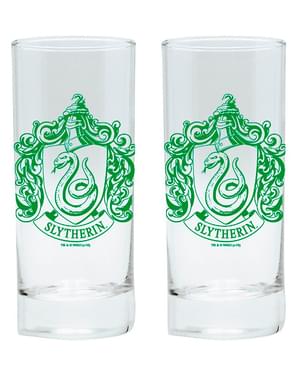 2 Slytherin-Wappen Becher - Harry Potter