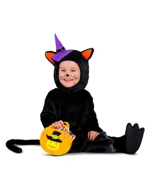 Rubie's Costume Carnevale gatta nera travestimento gattina bambina