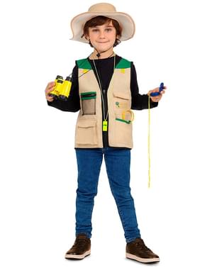 Disfraz de explorador para niño