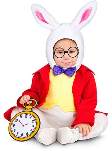 White Rabbit from Wonderland Costume for Babies Funidelia