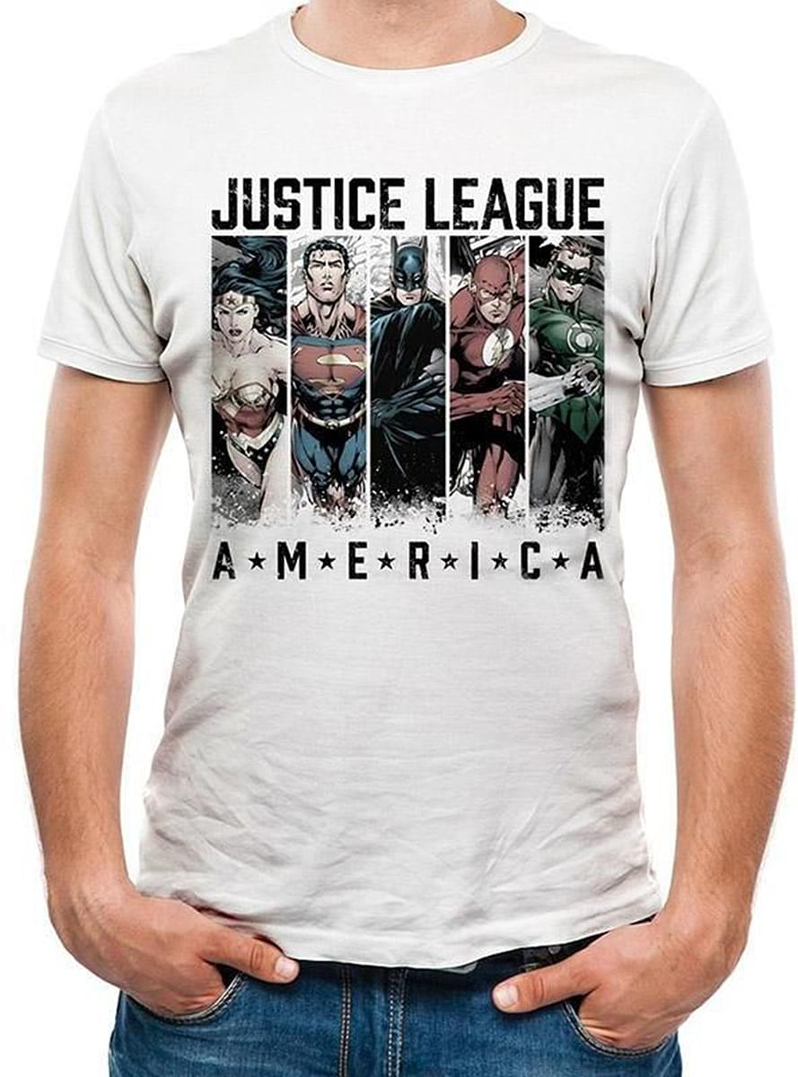 Maglietta Justice League per adulto 