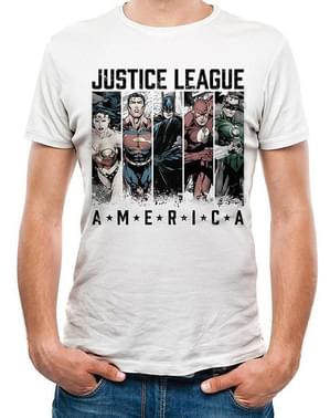 T-shirt Justice League för vuxen