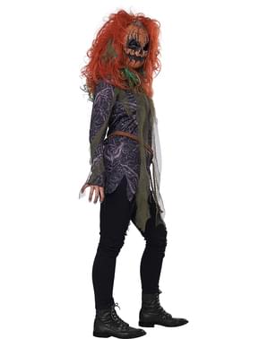 Costum de dovleac înfricoșător pentru adulți