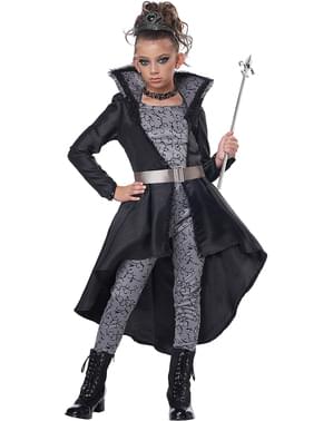 Evil Sorceress Costume for Girls