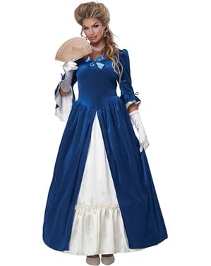 Fato da Época Colonial elegante para mulher