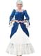 Disfraz de la Época Colonial elegante para mujer