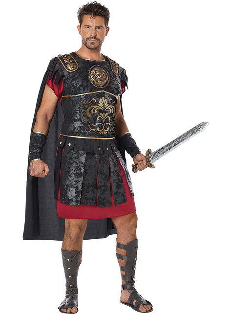 Römisches Krieger Kostüm für Herren in großer Größe