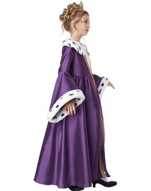 Elegant koninginkostuum voor meisjes