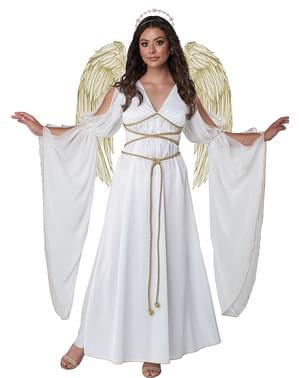 Elegant engelenkostuum voor vrouwen
